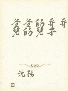 爸爸的哥哥的女儿的儿子封面