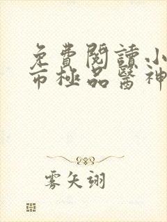 免费阅读小说都市极品医神