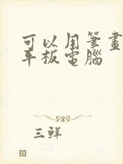 可以用笔画画的平板电脑