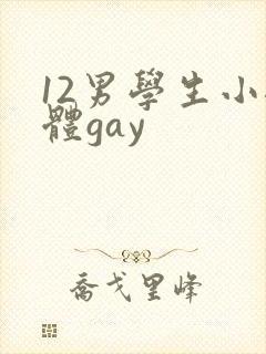 12男学生小裸体gay