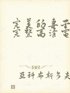 完美的妻子免费完整高清电视剧在线看