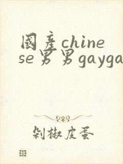 国产chinese男男gaygay位置