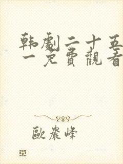 韩剧二十五二十一免费观看全集封面