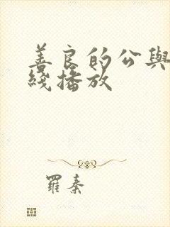 善良的公与媳在线播放