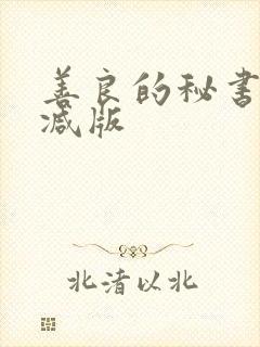 善良的秘书未删减版