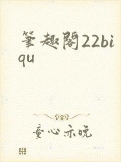 笔趣阁22biqu封面