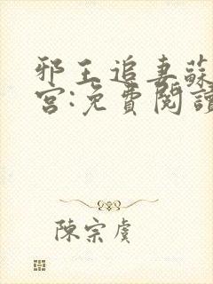 邪王追妻苏落南宫:免费阅读