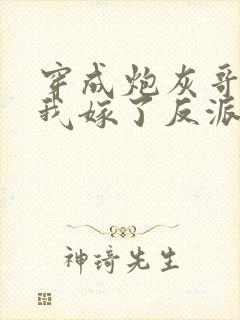 穿成炮灰哥儿后我嫁了反派好看吗