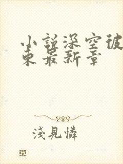 小说深空彼岸辰东最新章