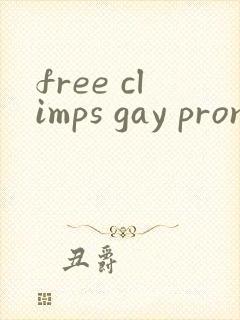 free climps gay pron@封面