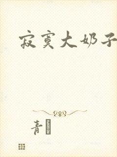 寂寞大奶子小说