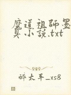魔道祖师墨香铜臭小说.txt