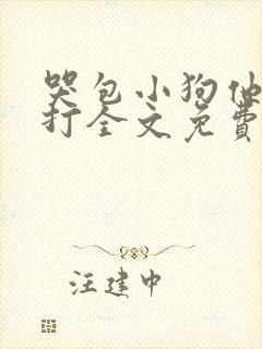 哭包小狗他很能打全文免费阅读封面