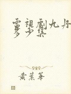 电视剧九丹一共多少集