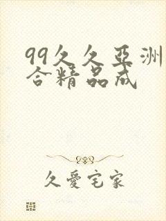 99久久亚洲综合精品成封面