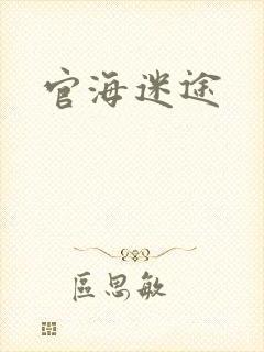 官海迷途封面