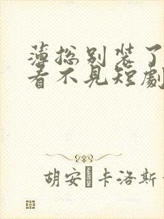 薄总别装了夫人看不见短剧免费观看封面