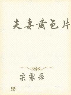 夫妻黄色片一级