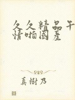 久久精品午夜激情啪国产