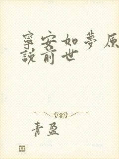 宁安如梦原著小说前世