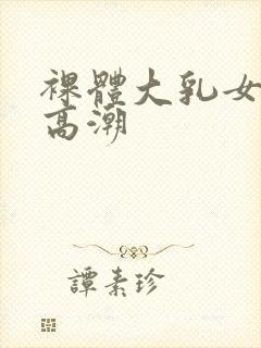 裸体大乳女做爰高潮封面