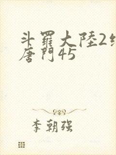 斗罗大陆2绝世唐门45