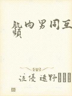 肌肉男同互操视频