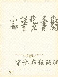 小说我喜欢的你都有免费阅读封面