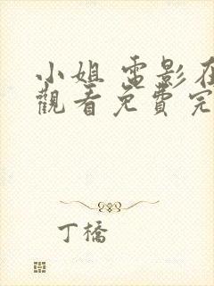 小姐 电影在线观看免费完整版