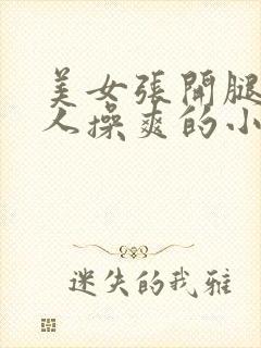 美女张开腿被男人操爽的小说