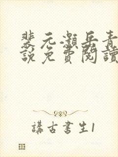 裴元灏岳青婴小说免费阅读全集听书