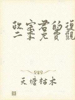 政宗君的复仇第二季免费观看全集