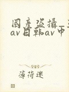 国产盗摄_亚洲av日韩av中文