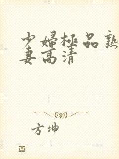 少妇极品熟妇人妻高清