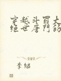 穿越斗罗大陆2绝世唐门的小说