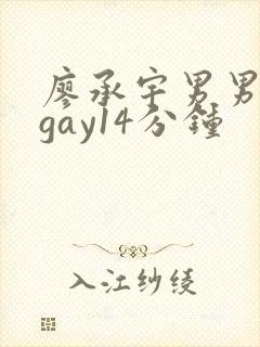 廖承宇男男做爰gay14分钟封面