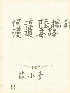 柯淳 陆总的漫漫追妻路