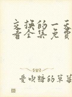 交换的一天在线看全集免费观看