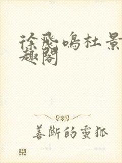 徐飞鸣杜景铄笔趣阁封面