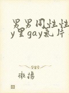 男男同性性gay里gay气片网站