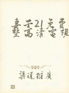 妻子21免费完整高清电视剧看