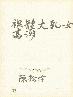 裸体大乳女做爰高潮