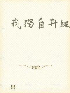 我独自升级小说