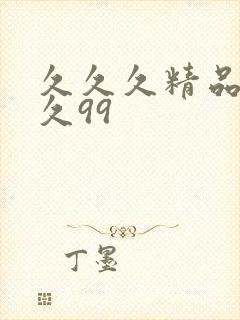 久久久精品久久久99