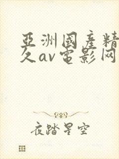 亚洲国产精品久久av电影网