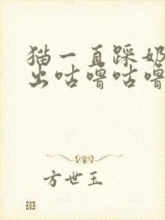 猫一直踩奶还发出咕噜咕噜声音