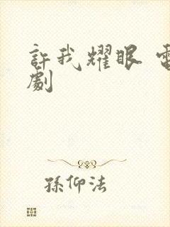 许我耀眼 电视剧