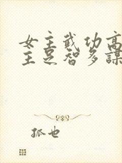 女主武功高强男主足智多谋的小说