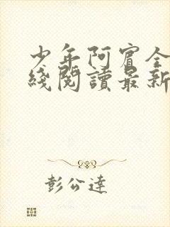 少年阿宾全文在线阅读最新章节免费