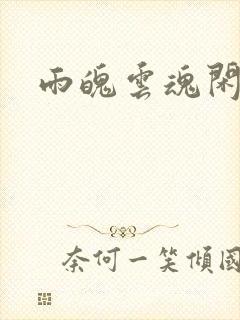 雨魄云魂闲相欢封面